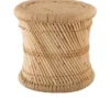 TABLE CAFE CORDE NATUREL D.37X37.8CM
