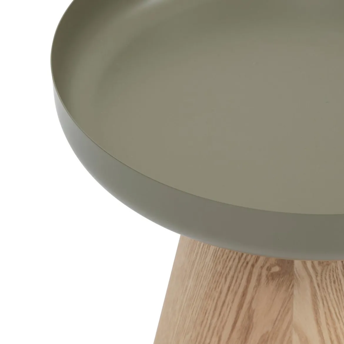 TABLE CAFE HERCYNA VERT DE GRIS D.40CM