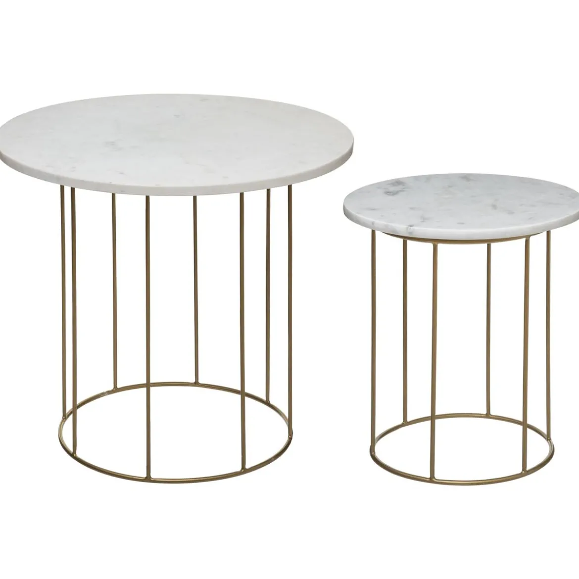 TABLE CAFE MARBRE D.60X55CM