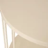 TABLE CAFE METAL KOBU ARGILE