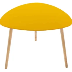 TABLE CAFE MILEO OCRE