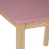 TABLE CARRE CLASSIC ROSE D.60X60X48CM
