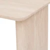 TABLE DE BAR ANAYA EFFET TRAVERTIN 120X60CM