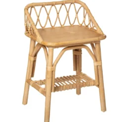 TABLE DE CHEVET ROTIN