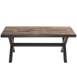TABLE DINER BROC D.200X90CM