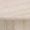 TABLE DINER EFFET TRAVERTIN ANAYA 180X90CM