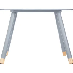 TABLE DOUCEUR GRIS D.60CM
