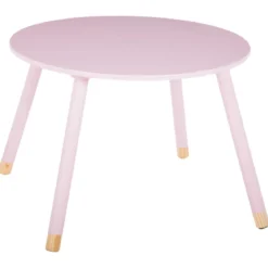 TABLE DOUCEUR ROSE D.60CM