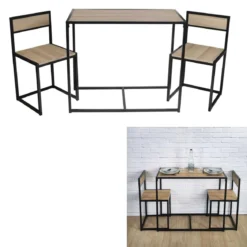 TABLE ET 2 CHAISES OTIS