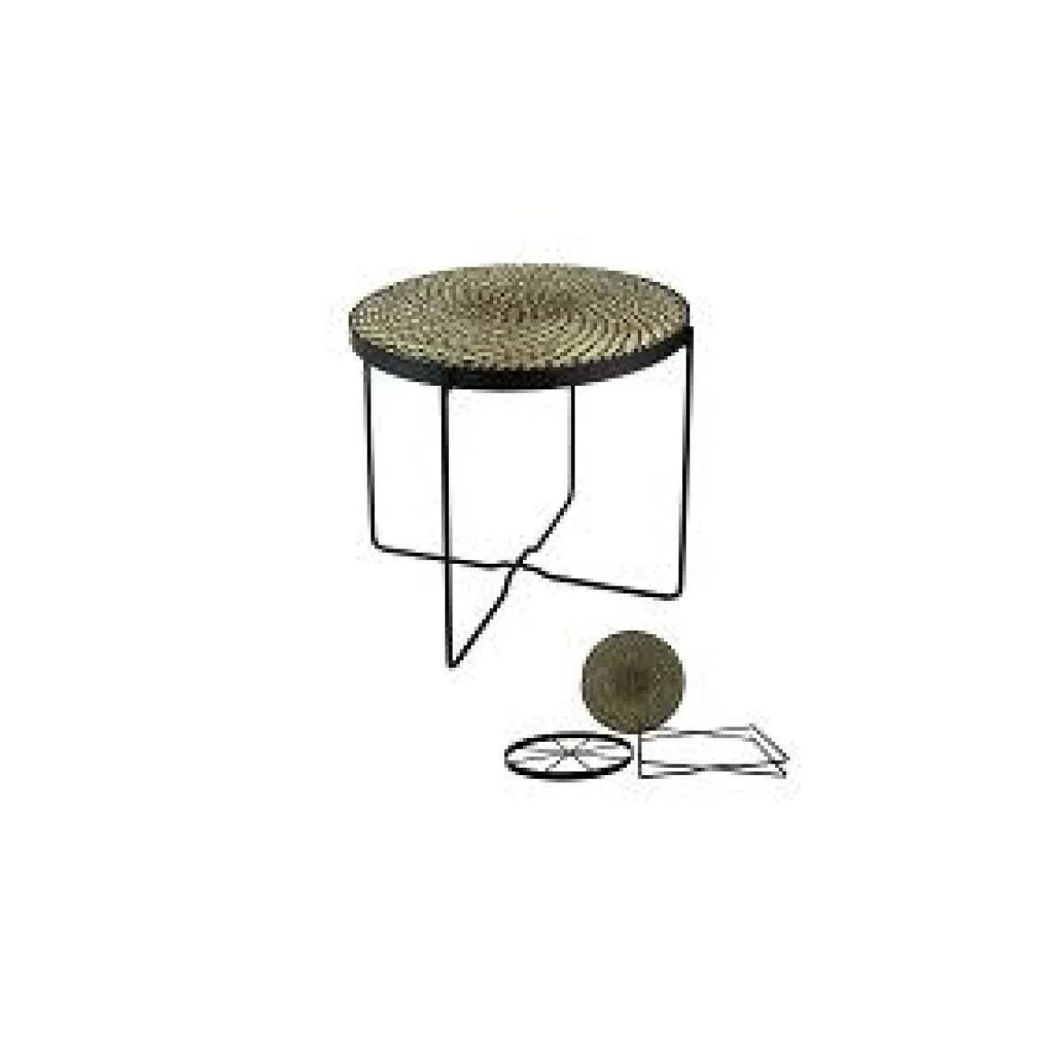 TABLE ETHNICAL LIFE NOIRE M1