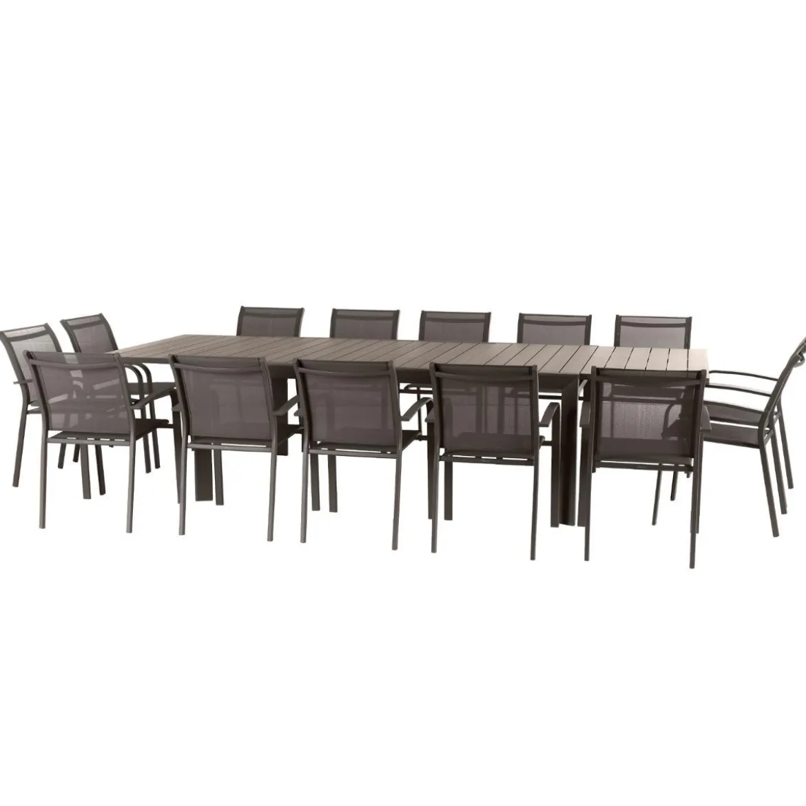 TABLE EVASION ALUMIIUM NUT TONKA 14 PLACES
