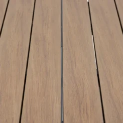 TABLE EVASION EXTENSIBLE ALUMINIUM HONEY GRAPHITE 10 PLACES