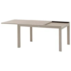 TABLE EVASION EXTENSIBLE ALUMINIUM LIN 10 PLACES