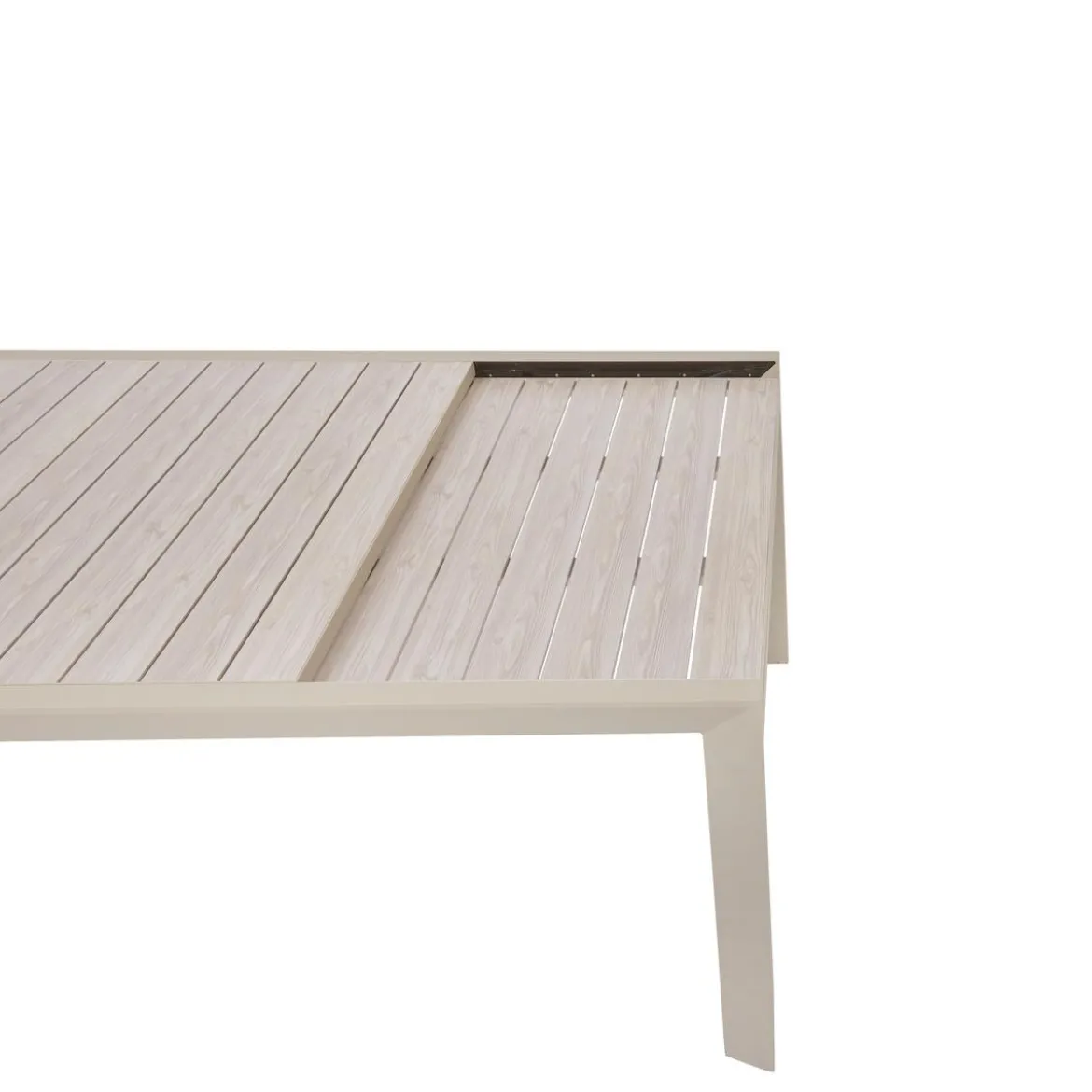 TABLE EVASION EXTENSIBLE COULISSANTE ARGILE 12 PLACES