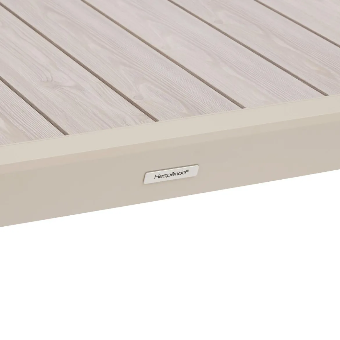 TABLE EVASION EXTENSIBLE COULISSANTE ARGILE 12 PLACES