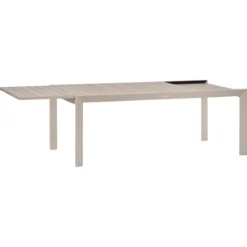 TABLE EVASION EXTENSIBLE COULISSANTE ARGILE 12 PLACES