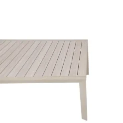 TABLE EVASION EXTENSIBLE COULISSANTE ARGILE 12 PLACES
