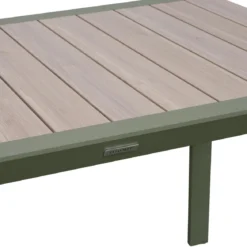 TABLE EVASION FIXE ALUMINIUM LIN LAURIER 4 PLACES