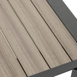 TABLE EVASION RALLONGE AUTOMATIQUE CARREE SEIGLE 10 PLACES