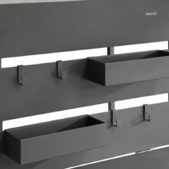 TABLE FIRA PLIANTE ALUMINIUM GRAPHITE 3 PLACES