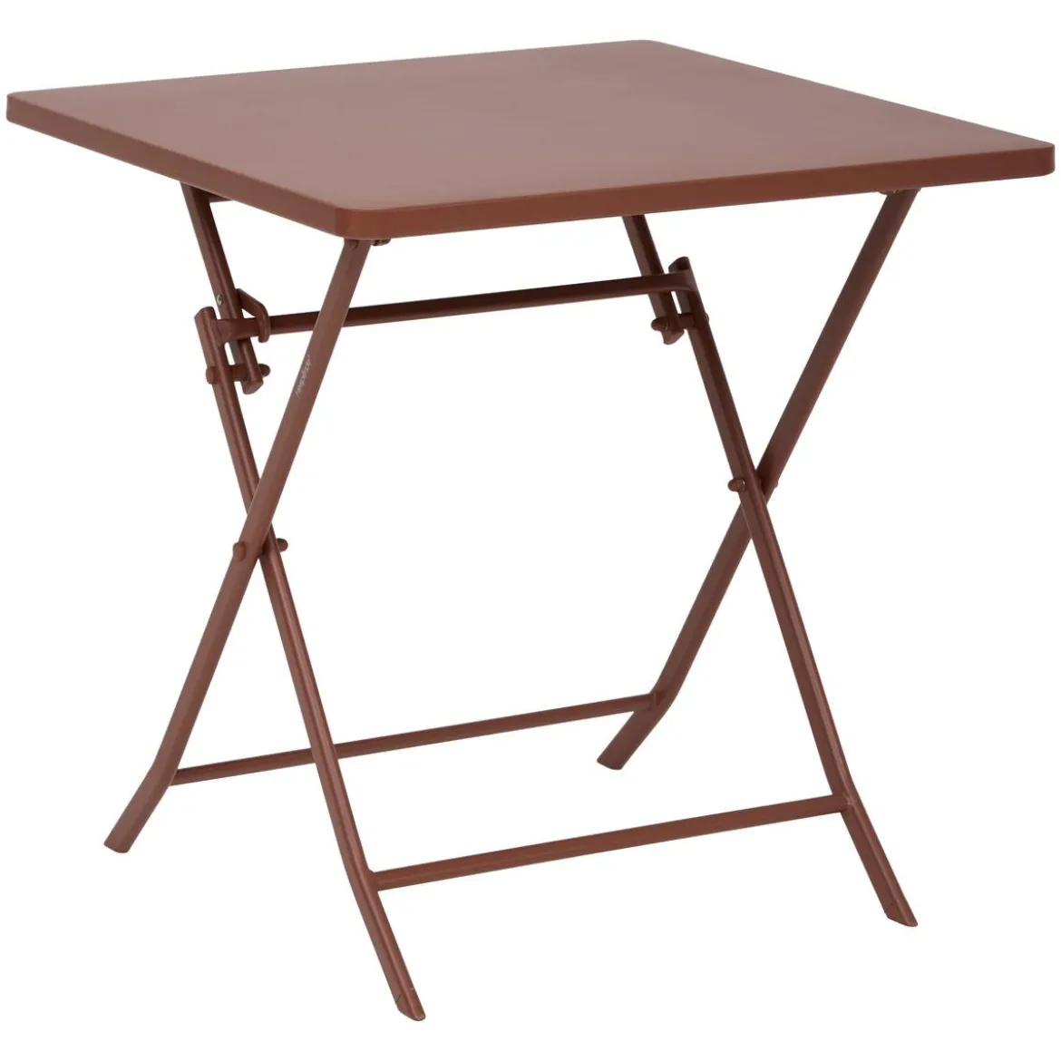 TABLE GREENSBORO CARREE ACAJOU 2 PLACES
