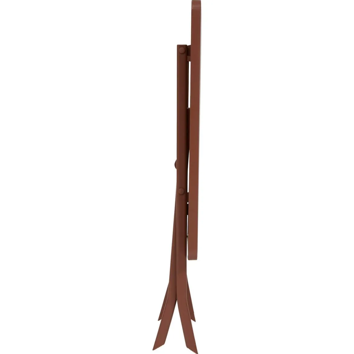 TABLE GREENSBORO CARREE ACAJOU 2 PLACES