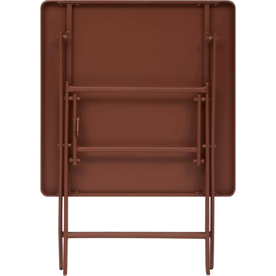 TABLE GREENSBORO CARREE ACAJOU 2 PLACES