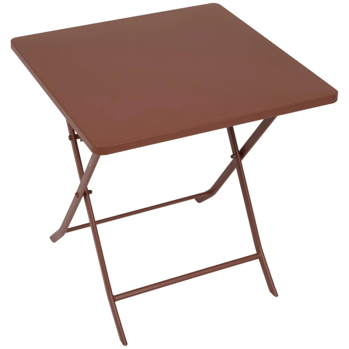 TABLE GREENSBORO CARREE ACAJOU 2 PLACES