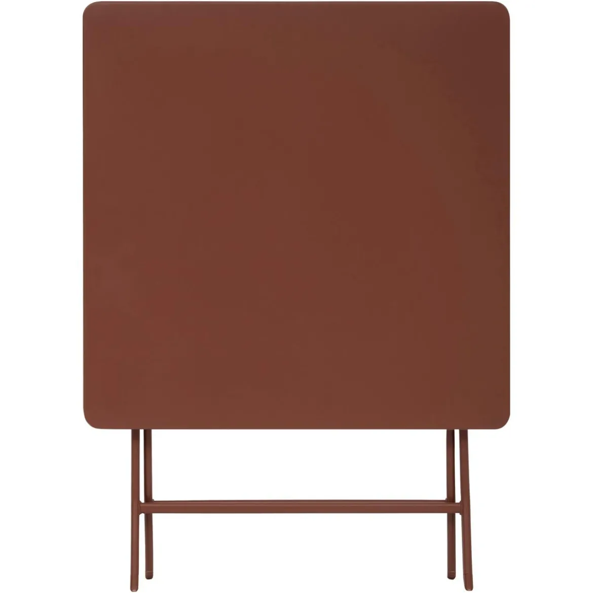TABLE GREENSBORO CARREE ACAJOU 2 PLACES