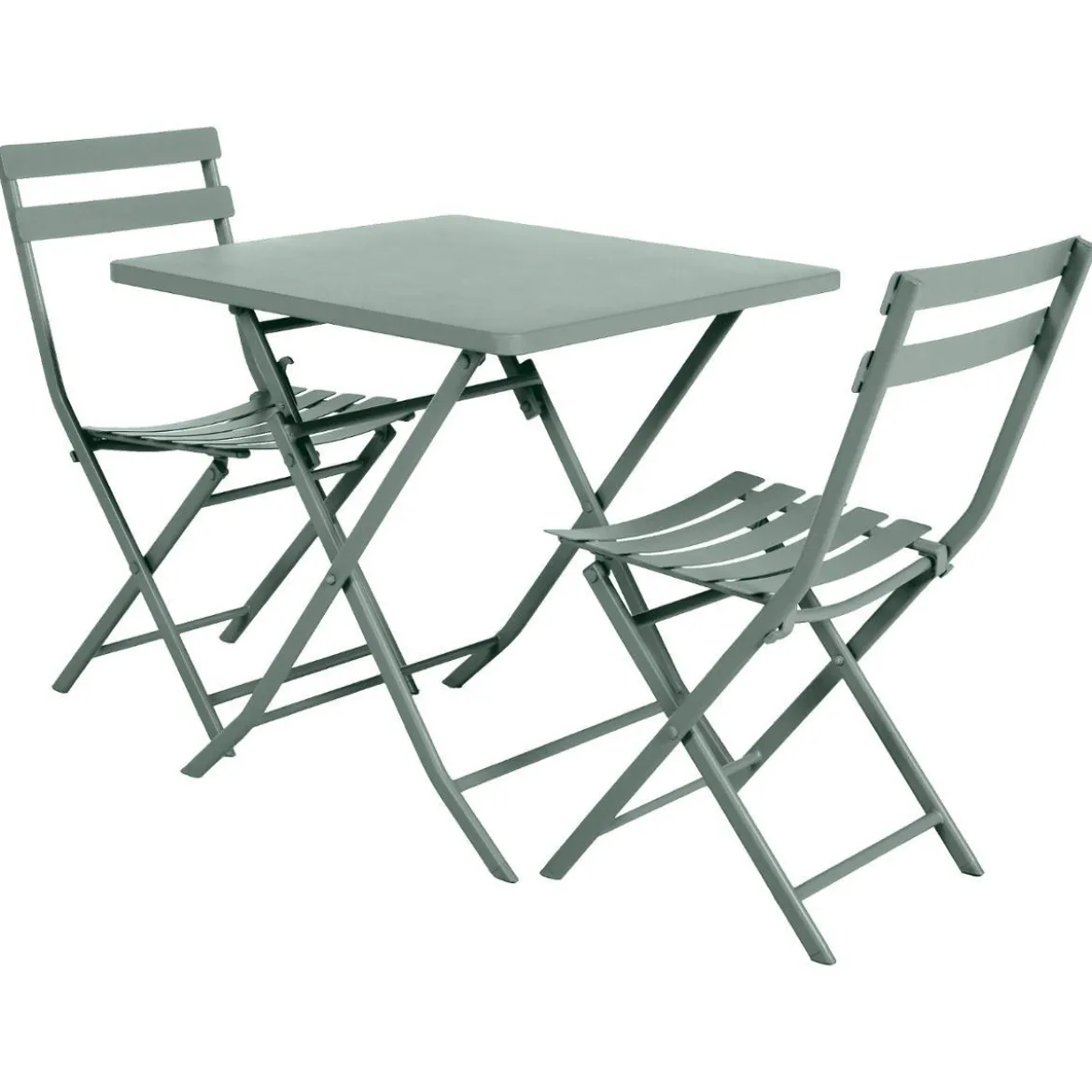 TABLE GREENSBORO CARREE OLIVE 2 PLACES