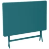 TABLE GREENSBORO RECTANGLE BLEU CANARD 4 PLACES