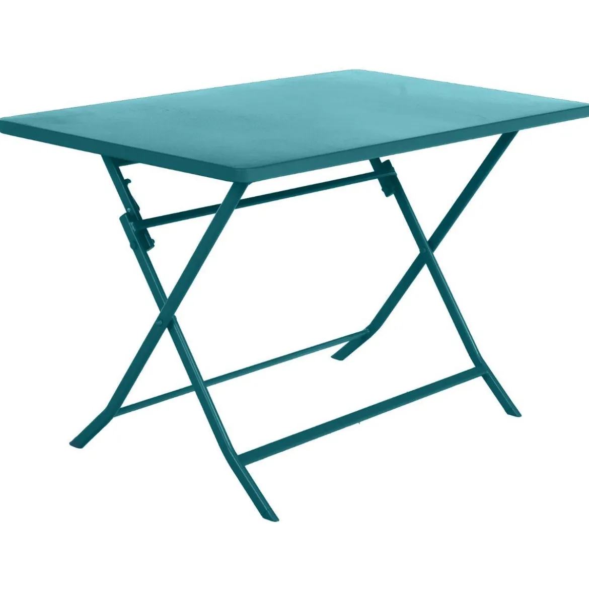 TABLE GREENSBORO RECTANGLE BLEU CANARD 4 PLACES