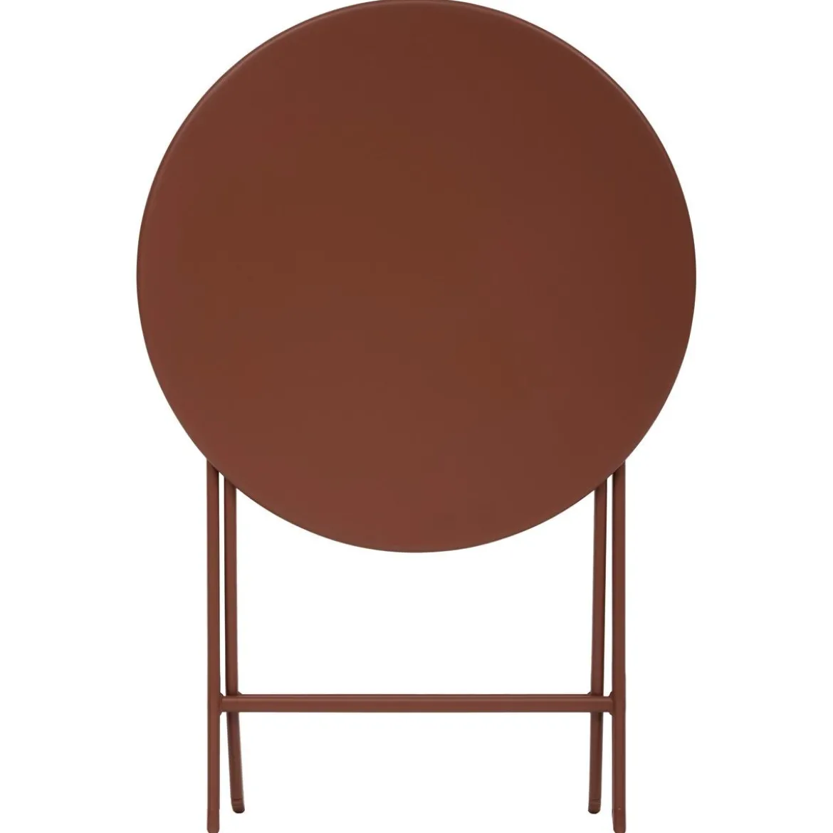 TABLE GREENSBORO RONDE ACAJOU 2 PLACES