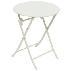 TABLE GREENSBORO RONDE ARGILE 2 PLACES