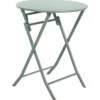 TABLE GREENSBORO RONDE OLIVE 2 PLACES
