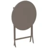 TABLE GREENSBORO RONDE TONKA 2 PLACES