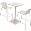 TABLE HAUTE PHUKET CARREE ARGILE 2 PLACES