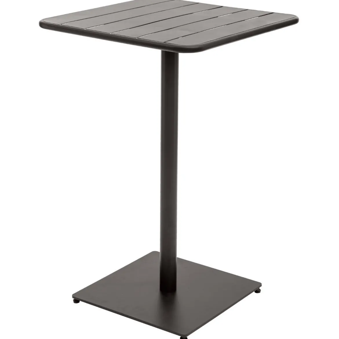 TABLE HAUTE PHUKET CARREE GRAPHITE 2 PLACES