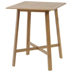 TABLE HAUTE TIWI ACACIA 4 PLACES