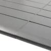 TABLE PAVANE EXTENSIBLE ALUMINIUM GRAPHITE 10 PLACES