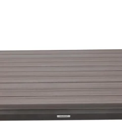 TABLE PAVANE EXTENSIBLE ALUMINIUM SEIGLE PRALINE 12 PLACES