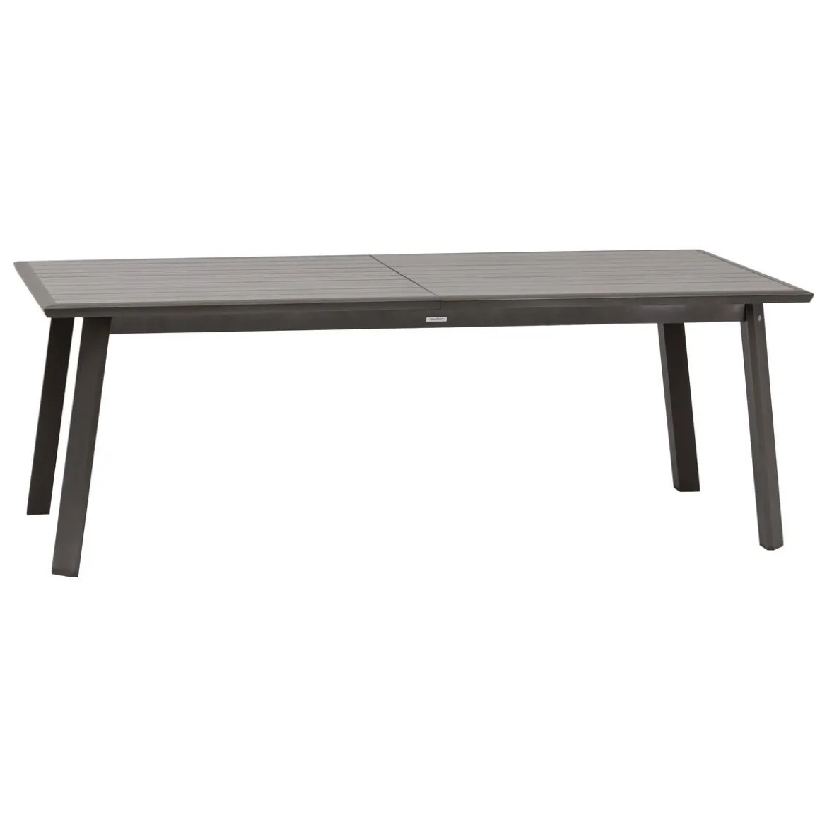 TABLE PAVANE EXTENSIBLE ALUMINIUM SEIGLE PRALINE 12 PLACES