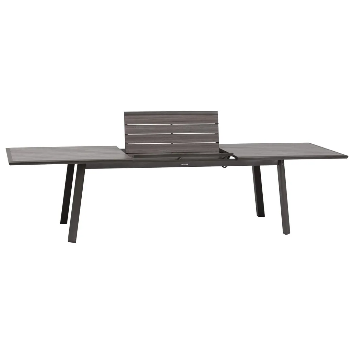 TABLE PAVANE EXTENSIBLE ALUMINIUM SEIGLE PRALINE 12 PLACES