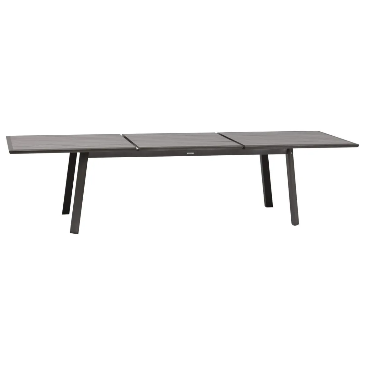 TABLE PAVANE EXTENSIBLE ALUMINIUM SEIGLE PRALINE 12 PLACES