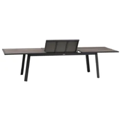 TABLE PAVANE EXTENSIBLE PECAN 12 PLACES