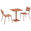 TABLE PHUKET CARREE AMBRE 2 PLACES