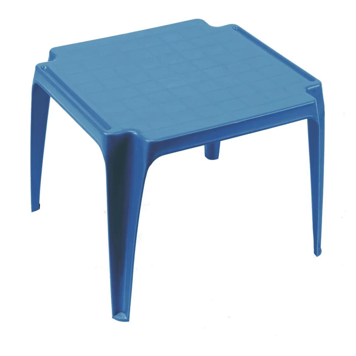 TABLE PLASTIQUE ENFANT BLEU
