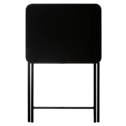 TABLE PLIANTE 48X38CM NOIR H.64CM