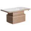 TABLE SALON RELEVABLE MOOREA RECTANGLE SAVANA