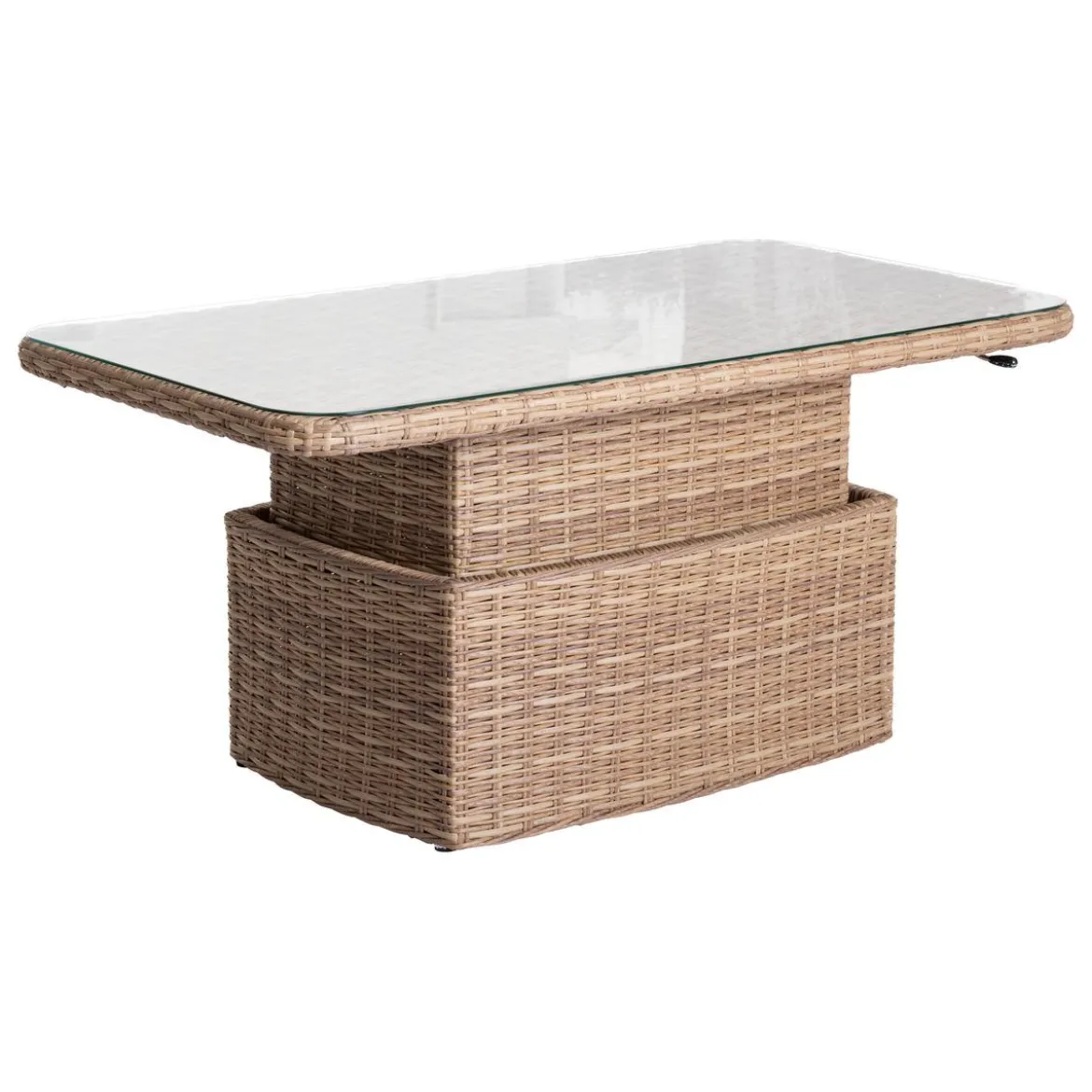 TABLE SALON RELEVABLE MOOREA RECTANGLE SAVANA